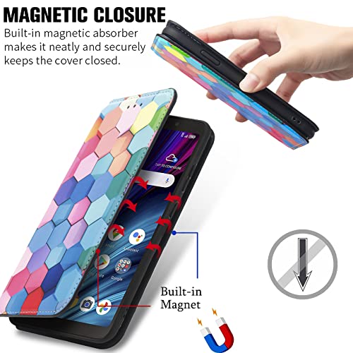 RFID Blocco Cover per Cubot P60, Plaid colorato