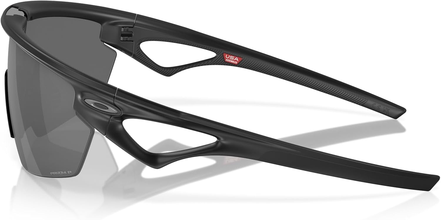 Oakley Unisex Sunglasses Frame, Prizm Black Polarized Lenses, 36MM