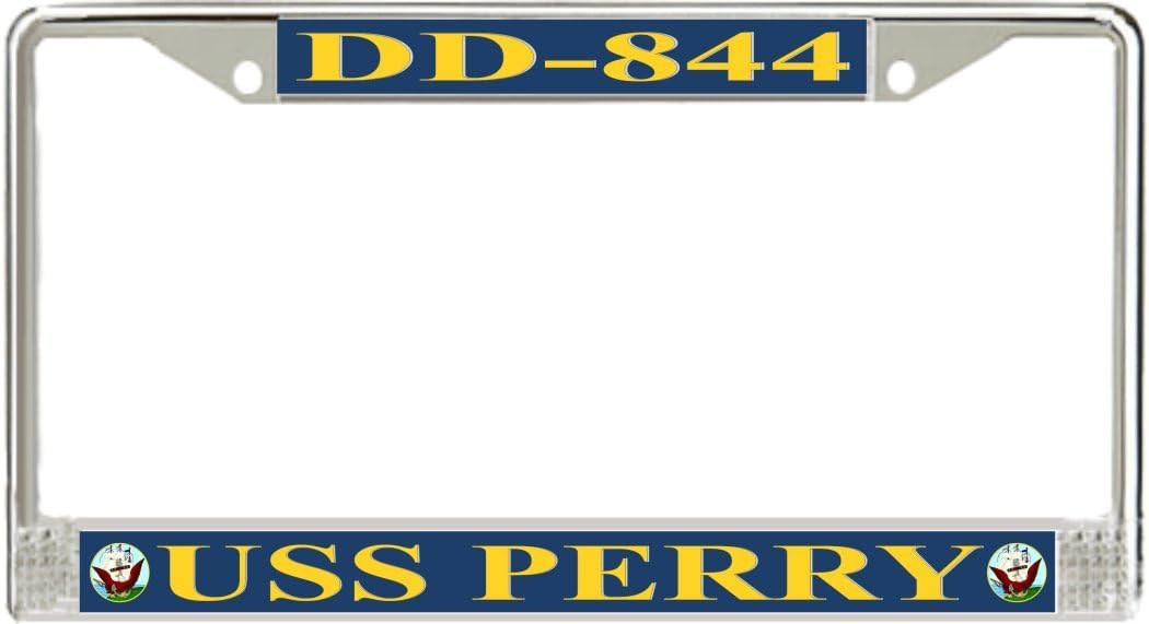 MilitaryBest USS Perry DD-844 License Plate Frame