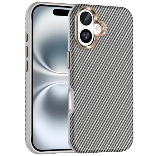 Évitez les bris d'écran avec la coque magnétique iPhone 16 antichoc fine gris