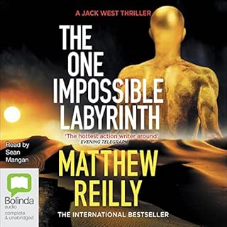 The One Impossible Labyrinth Audiolibro Por Matthew Reilly arte de portada