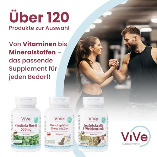 Soja-Isoflavone 35mg - 60 Kapseln - schluckfreundlich - hochdosiert und vegan - aus standardisiertem Sojabohnen-Extrakt | Qualität aus Deutschland von ViVe Supplements
