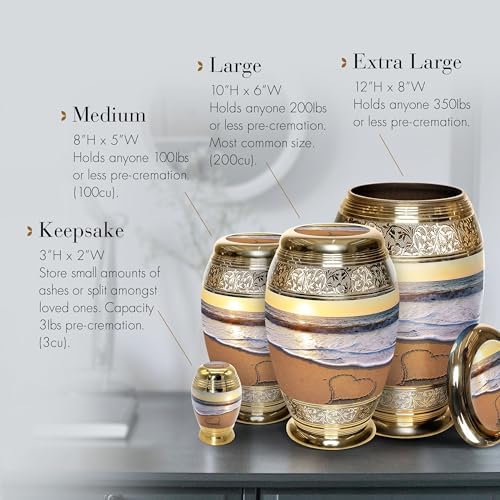 Image of Sunset Cremation Urns for Human Ashes Adult Female & Urns for Ashes
