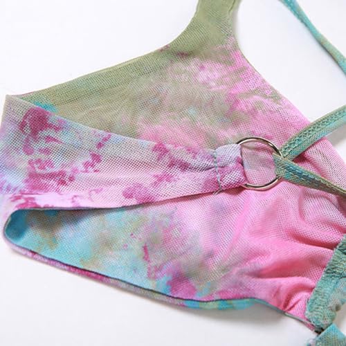 BOGEEL Womens 3 Piece Swimsuit Criss Crop Top Skirt Set Bathing Suit and Irregular Beachwear Skirt by BOGEEL - Used condition - Image 7