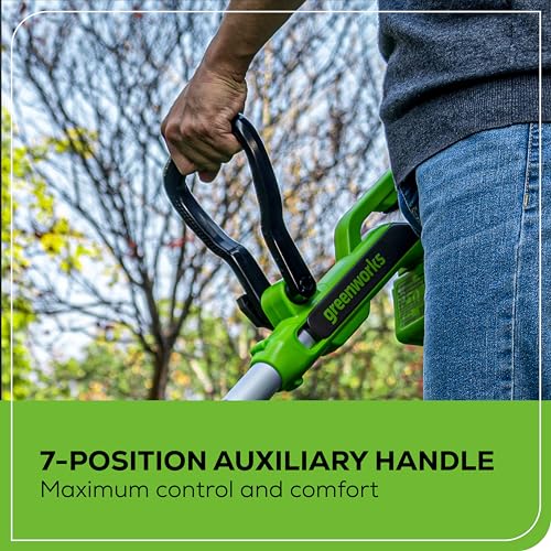 Image of Greenworks 40V 13-Inch Cordless String Trimmer / Edger (Gen 2), Battery and Charger Not Included