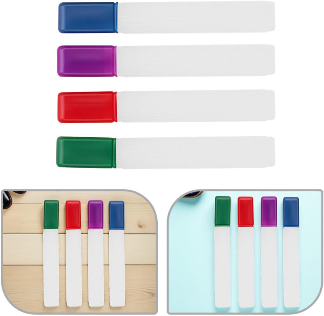 4pcs Plastic Knitting Needle Storage Tube for Travel and Crafting