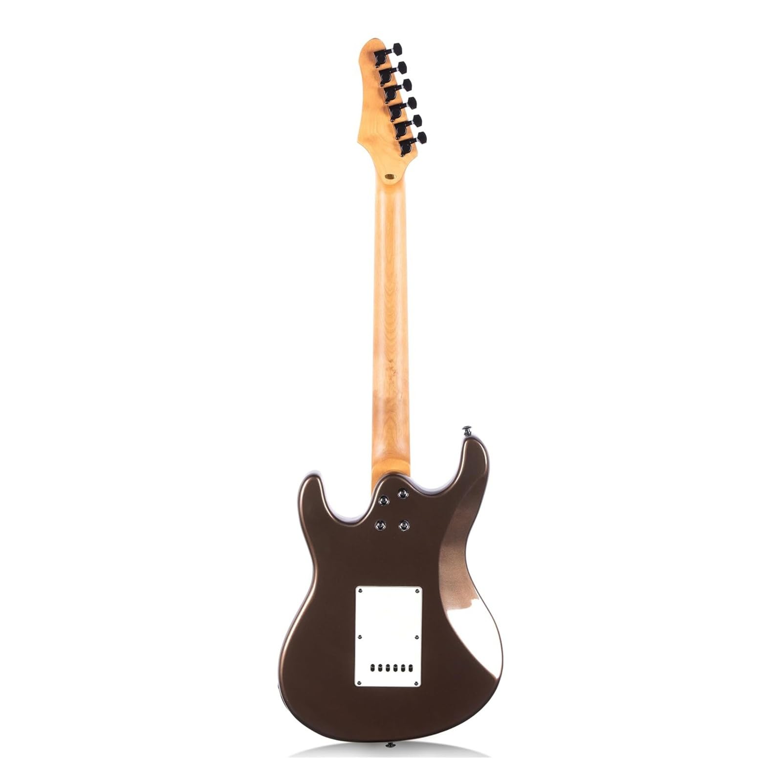 Standardowy instrument do gitary elektrycznej z solidnym korpusem i metalowym wykończeniem gitara elektryczna zestaw