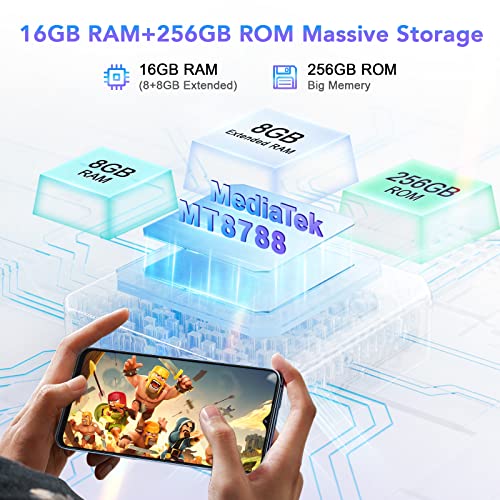 CUBOT P80 - 6,5" FHD+ smartphone med 48 MP kamera och 8GB RAM