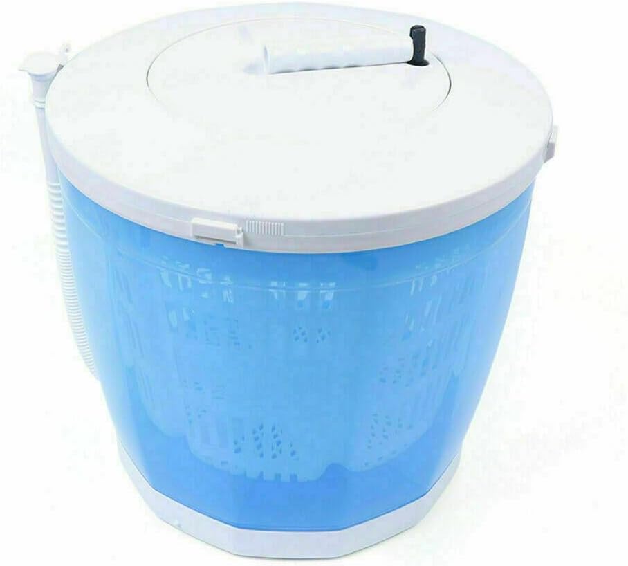 Portable Washer 2 in 1 Manual Mini Compact Travelling Outdoor Compact Washer Spin Dryer Mini Dryer Spin Dryer Travel Dryer Dryer Only For Dorms, Apartments, Camping Travelling Outdoor