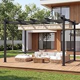 TRIUMPHKEY Pergola Pavillon 3x4m wasserdicht stabil...