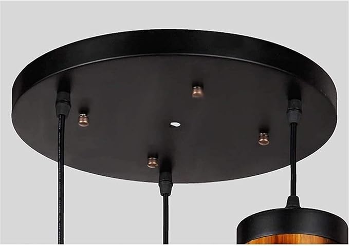 Generic Plafondkroonluchter Lamp, Hanglampen Retro LED Hanglamp Enkele Kop E27/E26 Lamp Hangende Kroonluchter Boerderij Modern Rustiek Compatibel met Slaapkamer Foyer Eetkamer & Woonkamer Keuken en Entr photo 2