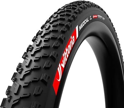 Vittoria Mezcal XC Trail Tubeless Ready Mountain Bike Tire - Mixed Terrain XC Tread, 4C Graphene, Sidewall