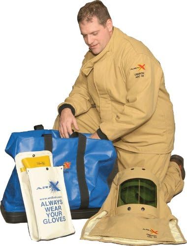 Arc Flash Protection Kit- Arc Series W/Hood/Coverall- 15 Cal-Medium