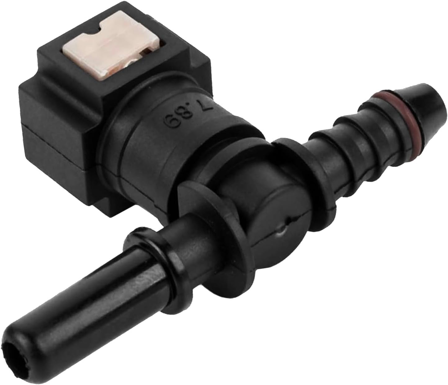 Lot de 2 raccords de conduite de carburant ID6 F+T 7,89 mm pour chauffage diesel, compatibles avec Opel Vivaro Primastar Trafic, idéal pour le raccordement de conduite de carburant
