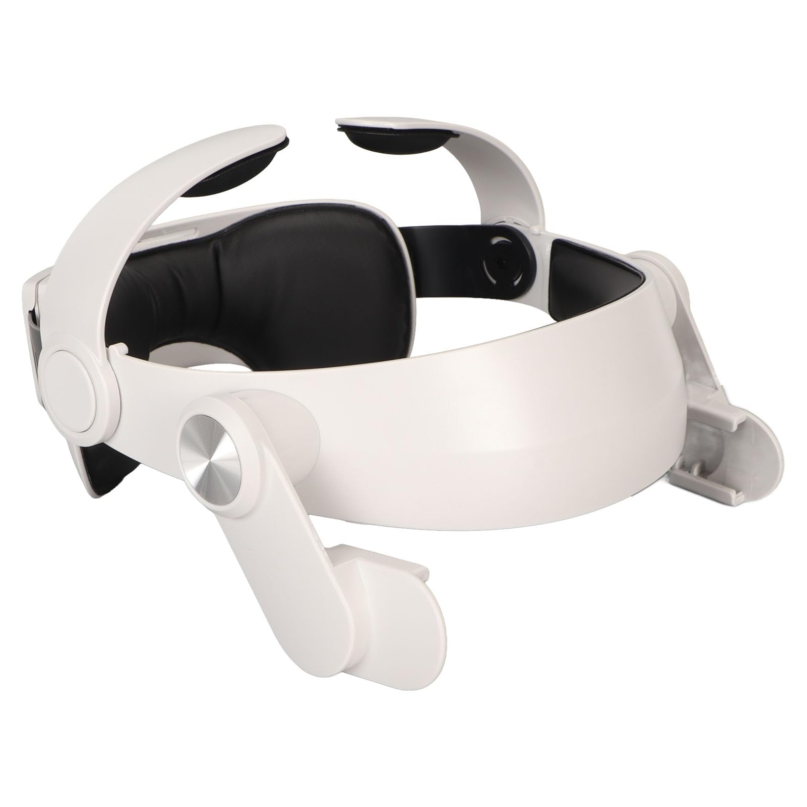 Sangle de tête de Casque pour 2, et Confortables Pilotes de 40 mm pour Un Son Riche, Une Immersion VR améliorée, Blanc