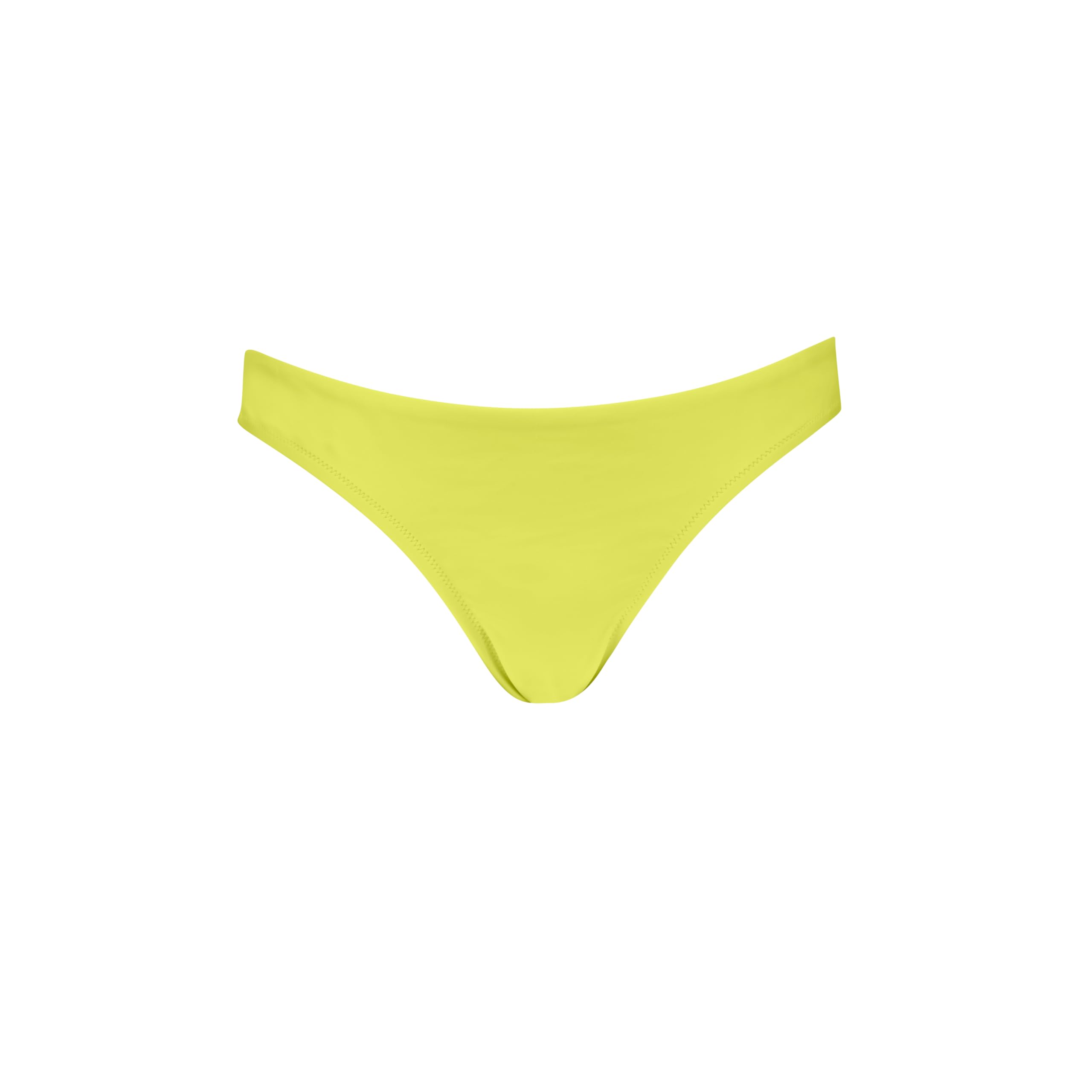 PUMA Swim Women Brazilian 1P, Yellow Alert, XL