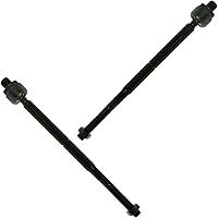 Vista 111 de TRQ Juego de barras de acoplamiento delanteras y exteriores de 2 piezas compatibles con Chevrolet Cruze Volt 2016-2019