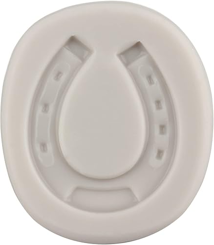 Miniatura 7 de Sijiangmold Moldes de silicona con temática de caballos molde de trébol de zapatos de caballo moldes de silicona para decoración de pasteles