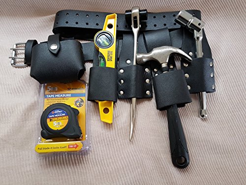 Scaffolding Black Strong Leather BBI 6 in 1 Edition Heavy Duty 4 Pcs Toolset Included Top Quality Best UK Sales Offer