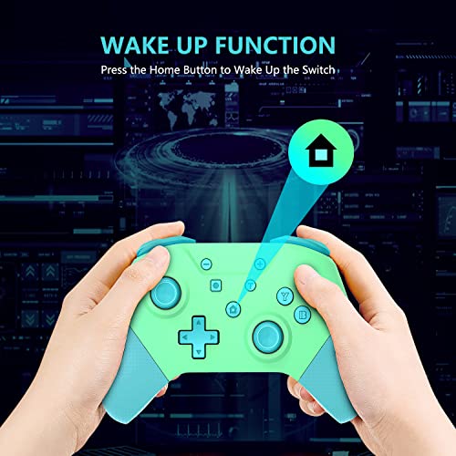 Wireless Switch Controller, Pro Controllers For Switch/Switch Lite/Oled, Remote Gamepad With Joystick, Nfc/Wake-Up,Ergonomic Non-Slip #TOP1