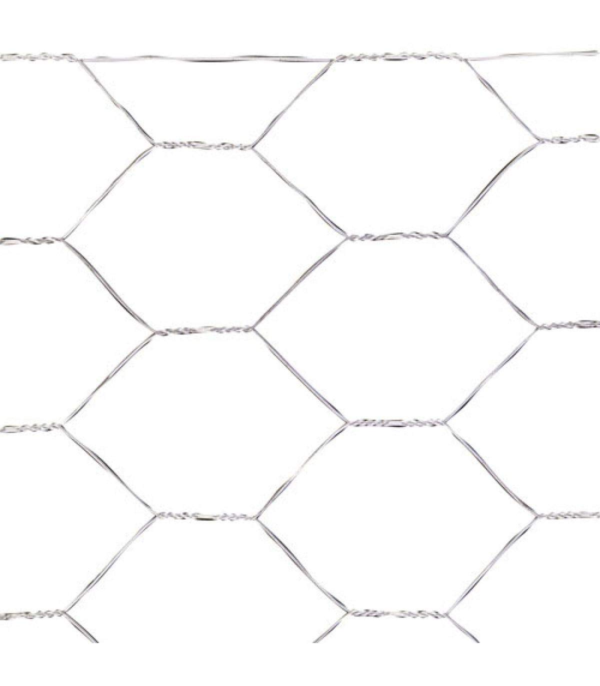 SATURNIA - Enrejado Triple Torsion 31/ 60 cm. Rollo 50 Metros Uso Domestico