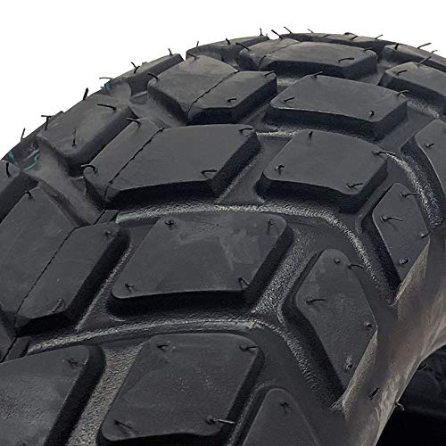 MMG Tire Set, Front Tire 120/90-10 Rear Tire 130/90-10 On Road TGB Motard Motorcycle Scooter (P126)