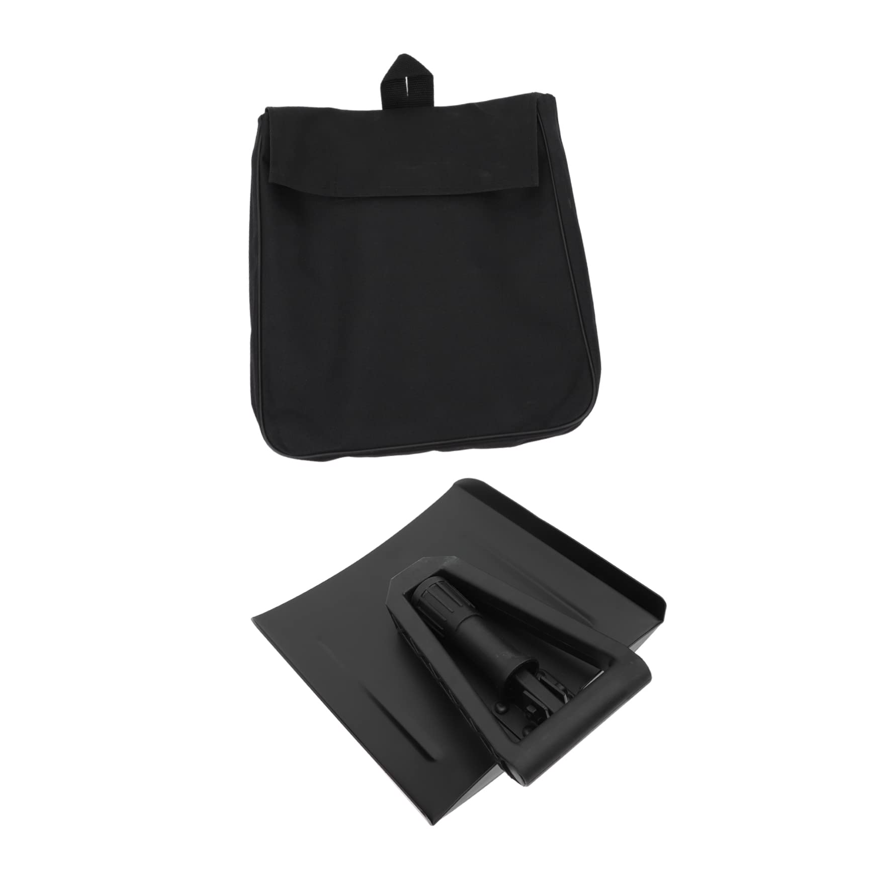BESPORTBLE Pelle à Neige Pliable Outil de Déneigement pour Voiture Pelle Urgence Compacte pour Neige Camping