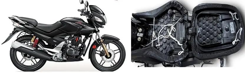Hero CBZ Extreme Bike Removable & Washable PU Leather Waterproof Sprit Bike Seat Cover for Hero CBZ Extreme (Black)-image-26