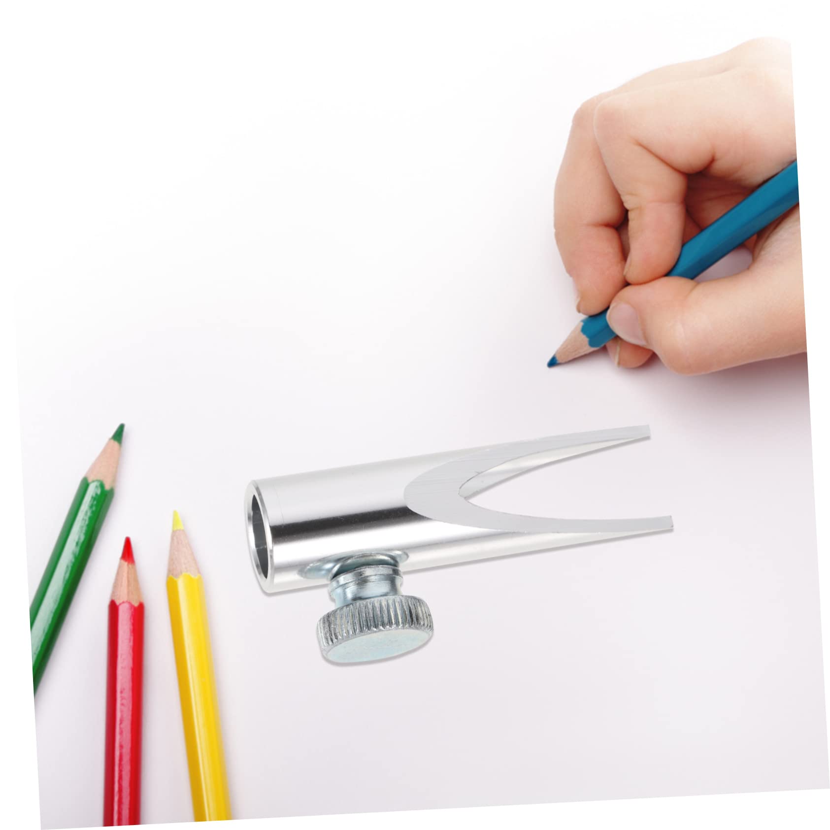 minkissy 5pezzi Temperamatite Manuale Per Matite e Pennarelli Doppio Per Scolpire Precisamente Design Elegante e Adorabile Per Scuola e Ufficio Adatto Ragazzo Ragazza e Studenti