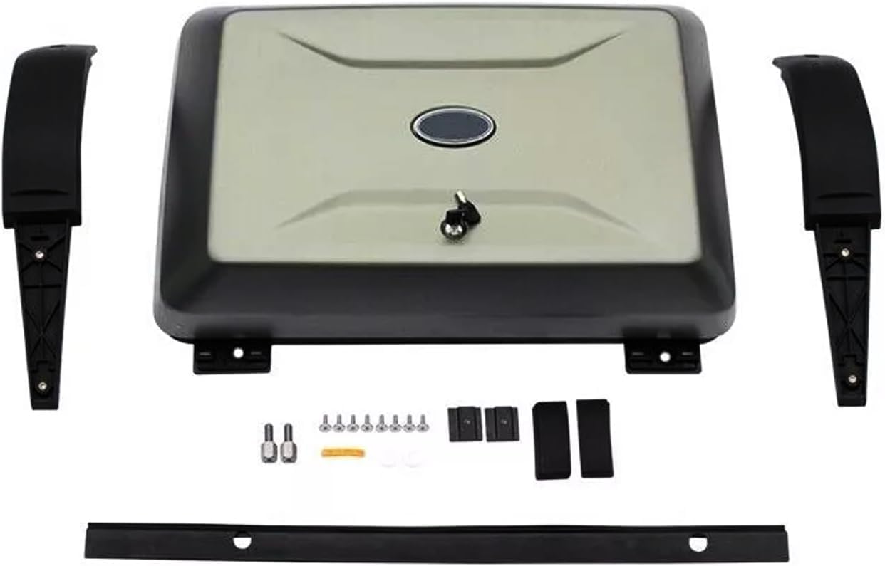 Pangea Green Exterior Side Mounted Gear Carrier Box Fit for New Land Rover Defender 110 90 130 2020 2021 2022 2023 2024 2025 2026