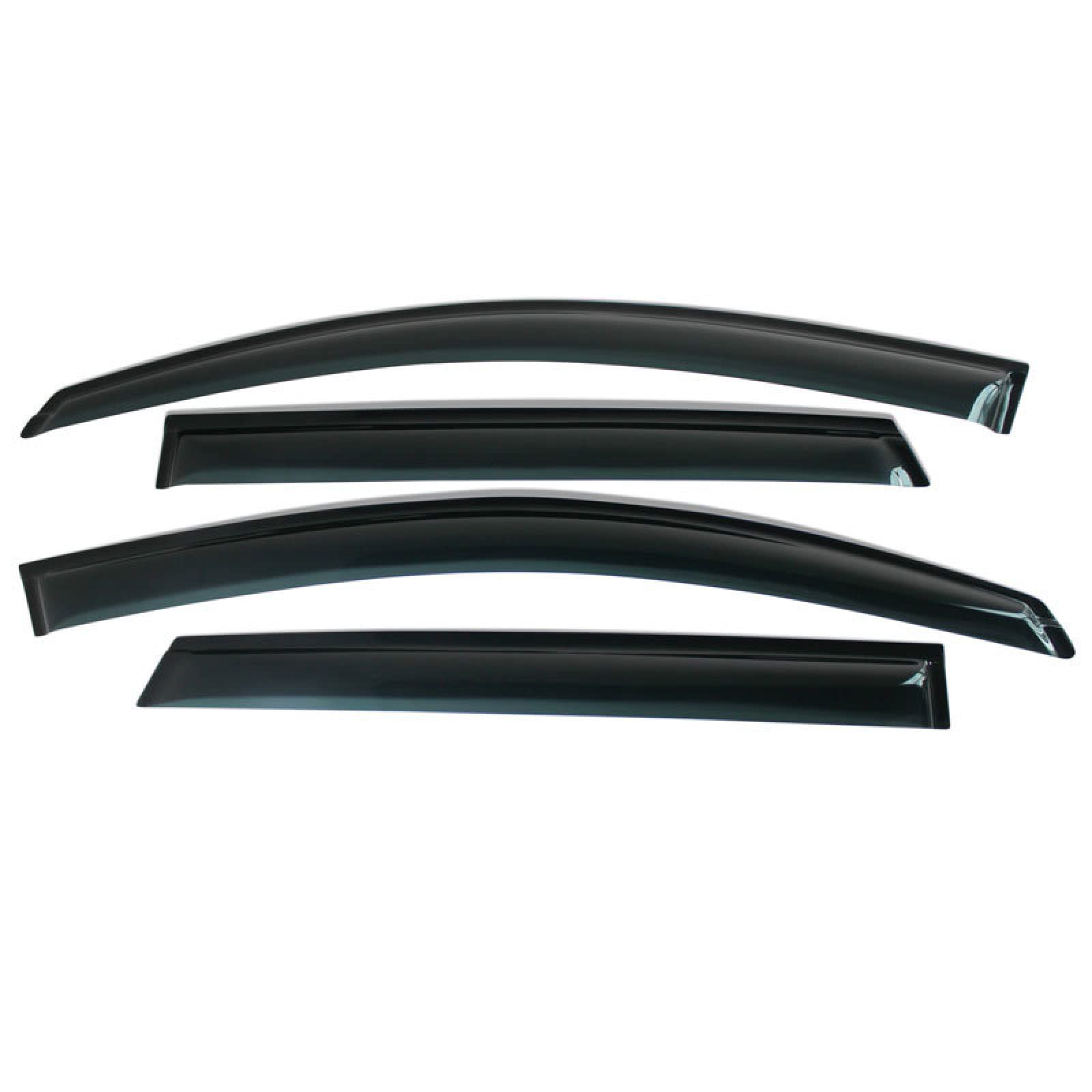 Visière de fenêtre, pour Nissan Qashqai J10 2008 2009 2010 2011 2012 2013 2014 2015, Noir déflecteur de fenêtre Pare-Soleil Pare-Soleil Garde évent