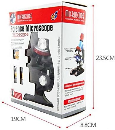 OFKP Children Science Microscope Kit for Refined Scientific Instruments Toy Set for Early Education(100x 400x 1200x) 4 51o8iW6FUhL. AC