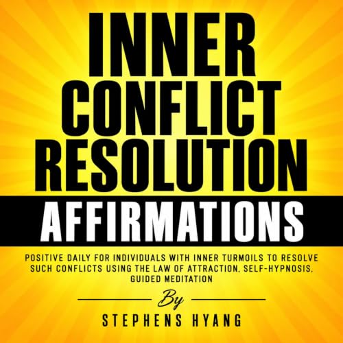 Diseño de la portada del título Inner Conflict Resolution Affirmations