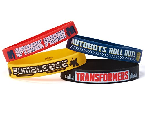amscan Transformers Rubber Bracelets, Party Favor Multi Color, 2