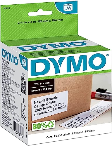 Dymo Part# 30256 Shipping Labels (OEM) 300 Labels