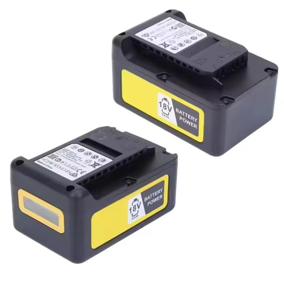 Batería de iones de litio para Kärcher de 18 V, 5,0 Ah, compatible con la plataforma de potencia de batería de 18 V Karcher