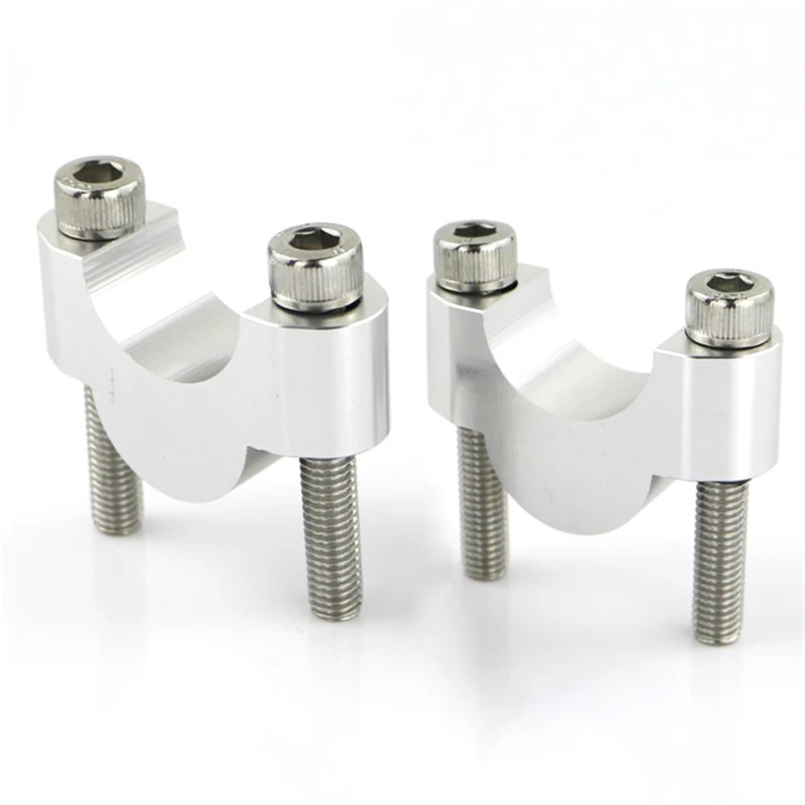 Riser Manubrio Moto Per BMW R1200R F800ST F700GS F650G F650CS G650GS R1100GS R1150GS R850GS Manubrio Riser 22mm 7/8"(Silver Riser 20mm)