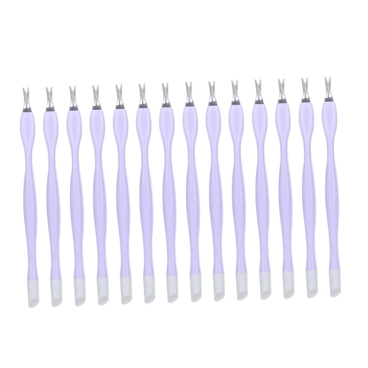 minkissy Nail Care Tool Set 30pcs Nail Cuticle Pusher Dead Skin Remover Kit Random Color