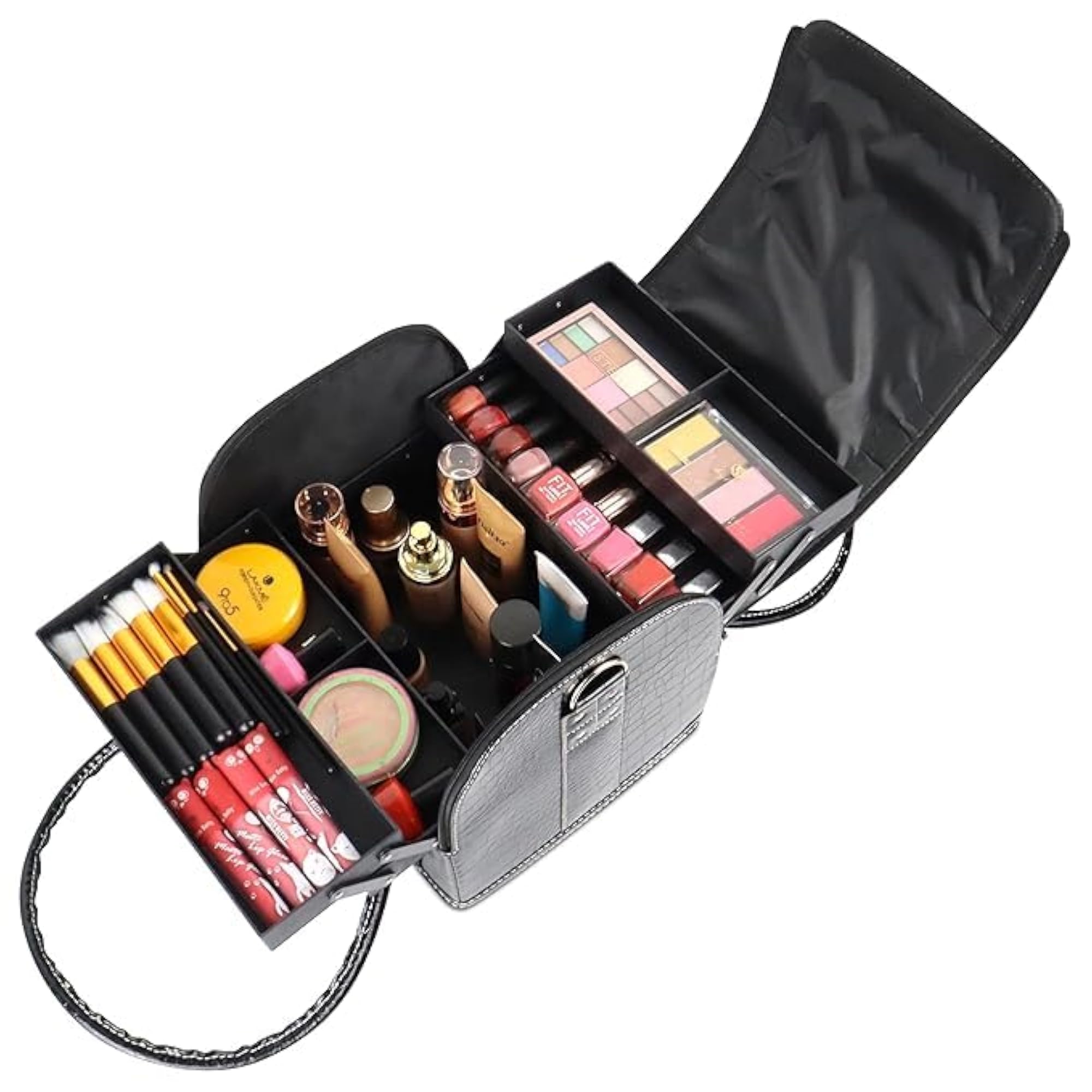 Professional Cosmetic Storage Case, Vanity Train Case