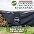 Oyza - Firewood Rack Cover, Heavy Duty 600D Oxford, Waterproof Outdoor Cover for Wood, with Tie Downs, Velcro, Handles, and Ventilation (8 FT)