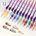 Nail Art Pens Set Nail Graffiti Polish Pens Drawing Painting Markers 12 Colors 0.5 MM for DIY 3D Nail Art Beauty Manicure
