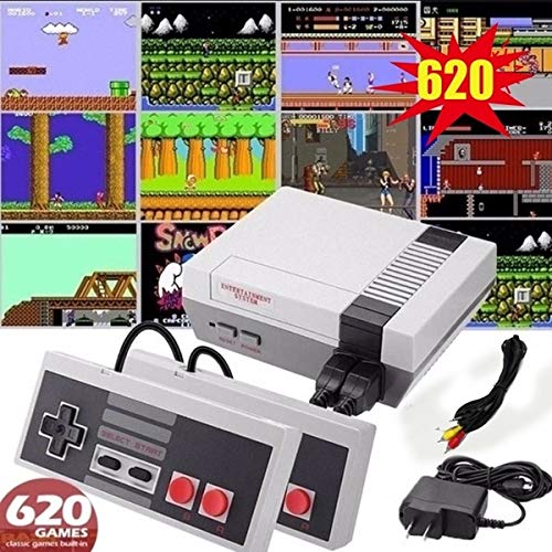 melysUS Classic Game Handheld Console Built-in 620 Game,Plug & Play Retro Video Game