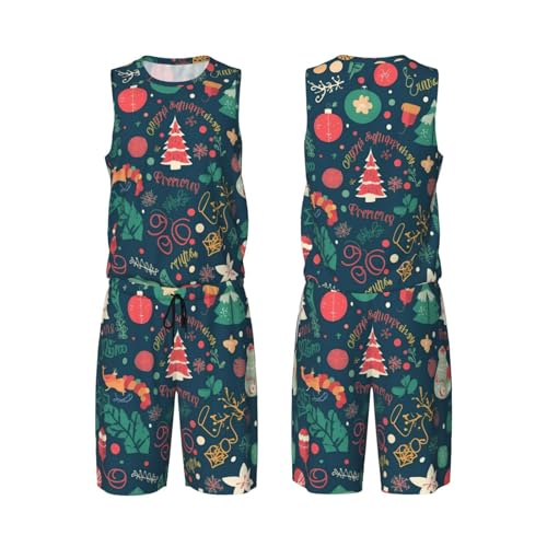 Tenue de basket sapin de Noël pour vos tournois festifs en club