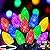 2-Pack Connectable C9 LED Christmas Lights String, 66 FT 100 LED Christmas Lights Plug in with 29V Safe Adaptor, Waterproof Decorative Lights Indoor/Outdoor for Xmas Tree Decoration (Multi-Colored)