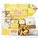 Gift Baskets for Women, Graduation Gift for Her, Birthday Gifts for Women Teacher Best Friend Gift Set Box,Teen Girl Gifts Basket for Daughter Sister Friendship- Brighten up Her Day! (Yellow)