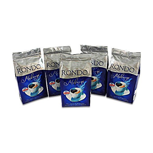 Rondo Melange 5er Pack  Kaffee/gemahlen / 5 Packungen à 150 g