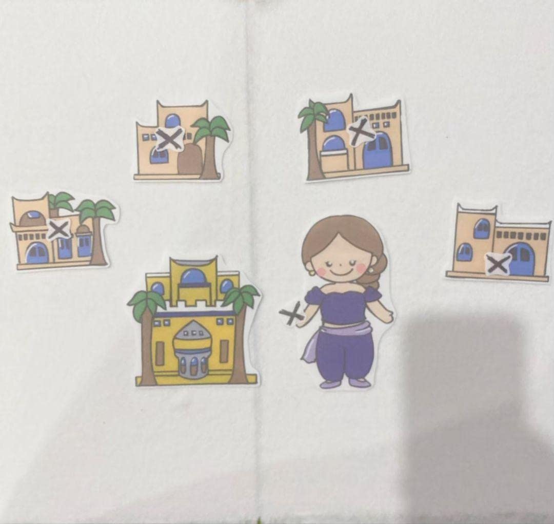 Amazon.co.jp: アリババと40人の盗賊 パネルシアター お話 物語