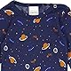 Fred’s World by Green Cotton Baby Boys Galaxy l/s Body Base Layer, Academy/Marmalade/Star Blue, 80