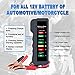 12V Car Battery Tester, BM310 Automotive Digital Alternator Charging System Analyzer with LED Indication, Check Vehicle Battery Condition Detector, Universal for Car, Motorcycle, Truck