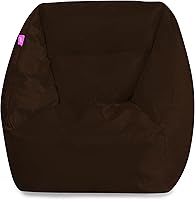 Vista 582 de Posh Creations Puf estructurado cómodo para jugar, leer y ver la televisión, Malibu Lounge, tela de lona para colorear, criaturas